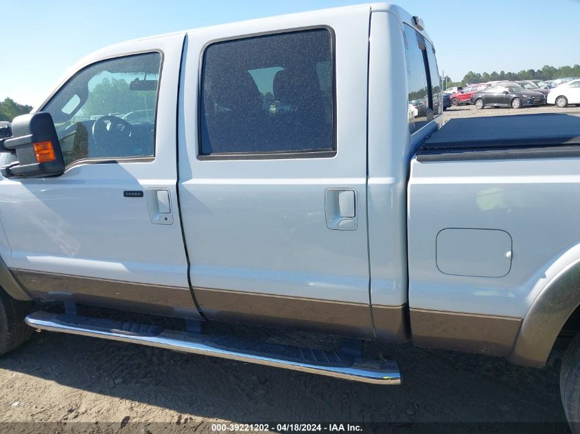 2011 Ford F-250 Lariat VIN: 1FT7W2B69BEA78437 Lot: 39221202