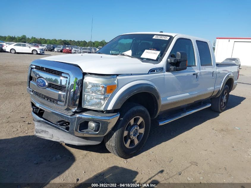 2011 Ford F-250 Lariat VIN: 1FT7W2B69BEA78437 Lot: 39221202