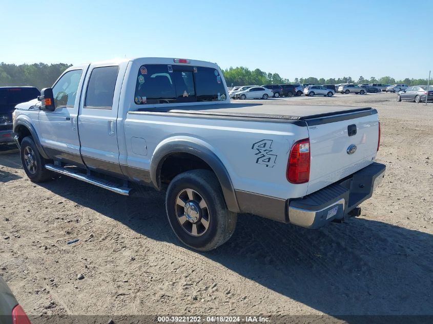 2011 Ford F-250 Lariat VIN: 1FT7W2B69BEA78437 Lot: 39221202