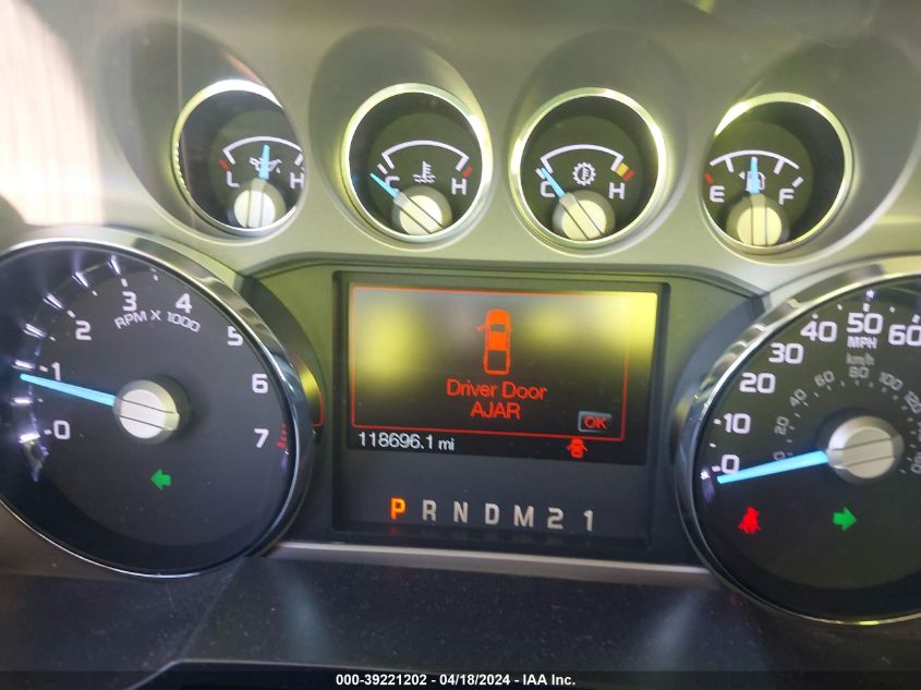 2011 Ford F-250 Lariat VIN: 1FT7W2B69BEA78437 Lot: 39221202