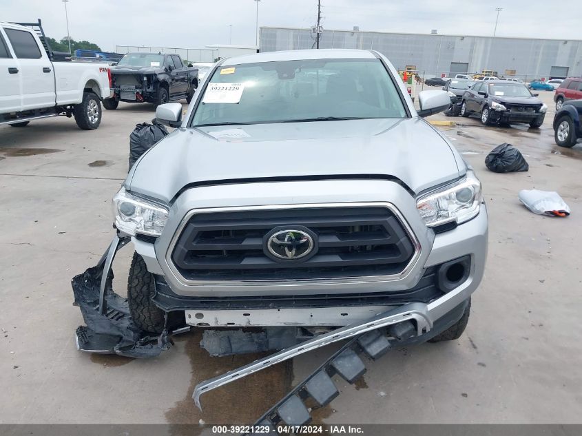 2022 Toyota Tacoma Sr5 V6 VIN: 3TMAZ5CN7NM173193 Lot: 39221229