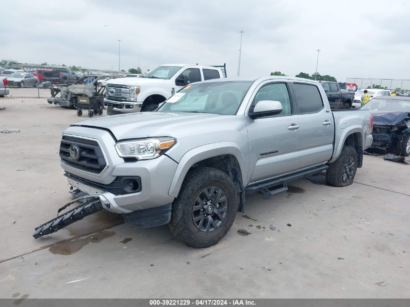 2022 Toyota Tacoma Sr5 V6 VIN: 3TMAZ5CN7NM173193 Lot: 39221229