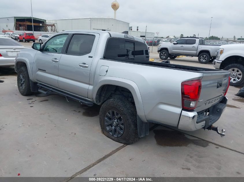 2022 Toyota Tacoma Sr5 V6 VIN: 3TMAZ5CN7NM173193 Lot: 39221229