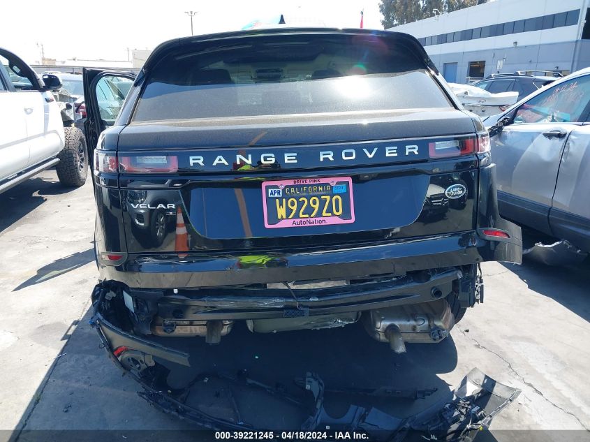 2021 Land Rover Range Rover Velar P250 S VIN: SALYJ2EX7MA310236 Lot: 39228721