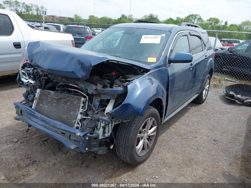 2017 Chevrolet Equinox Lt VIN: 2GNALCEK6H6142418 Lot: 39221267