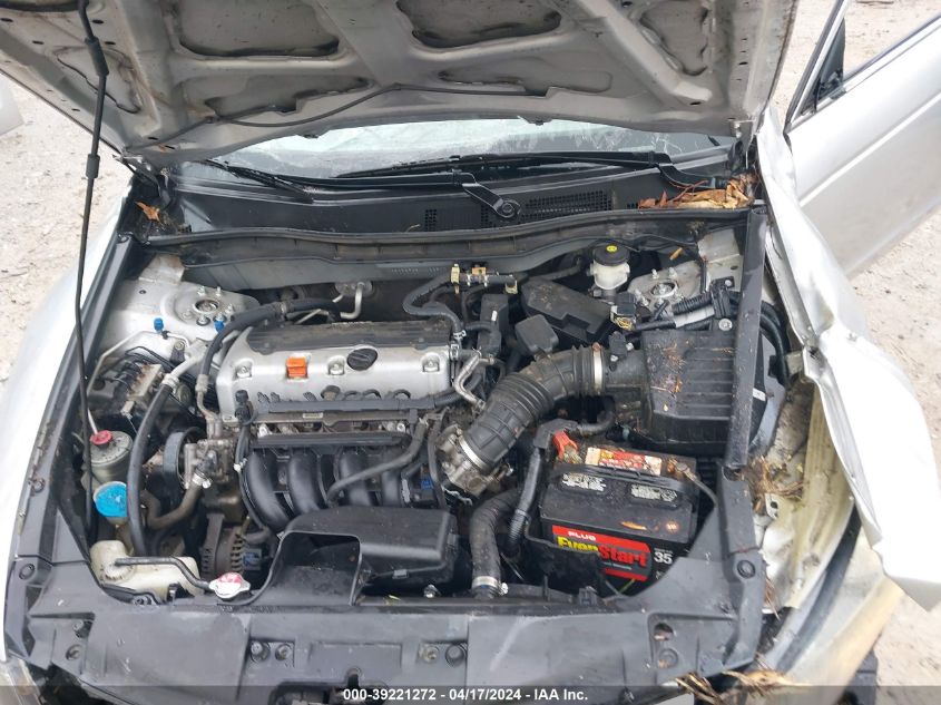 2010 Honda Accord 2.4 Lx VIN: 1HGCP2F35AA033577 Lot: 39221272