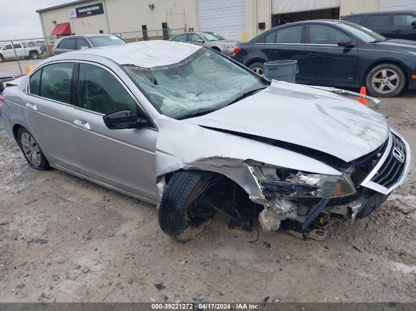 2010 Honda Accord 2.4 Lx VIN: 1HGCP2F35AA033577 Lot: 39221272