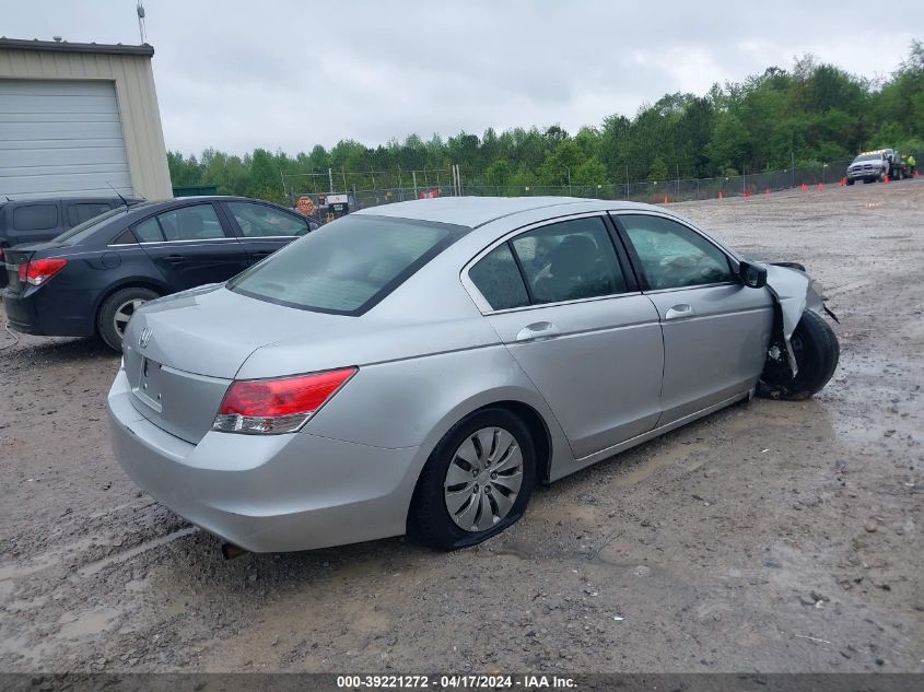 2010 Honda Accord 2.4 Lx VIN: 1HGCP2F35AA033577 Lot: 39221272