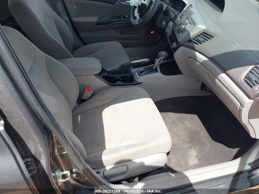 2012 Honda Civic Lx VIN: 2HGFB2F51CH581674 Lot: 39221289