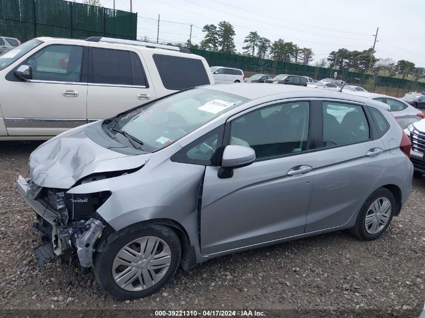 2019 Honda Fit Lx VIN: 3HGGK5H47KM706364 Lot: 48656434