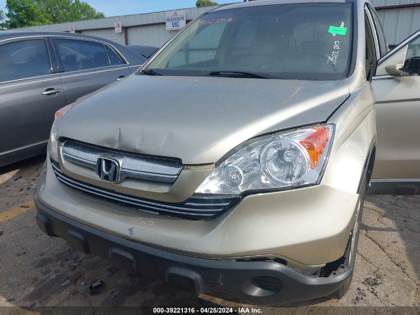 2007 Honda Cr-V Ex-L VIN: JHLRE38737C009279 Lot: 39221316