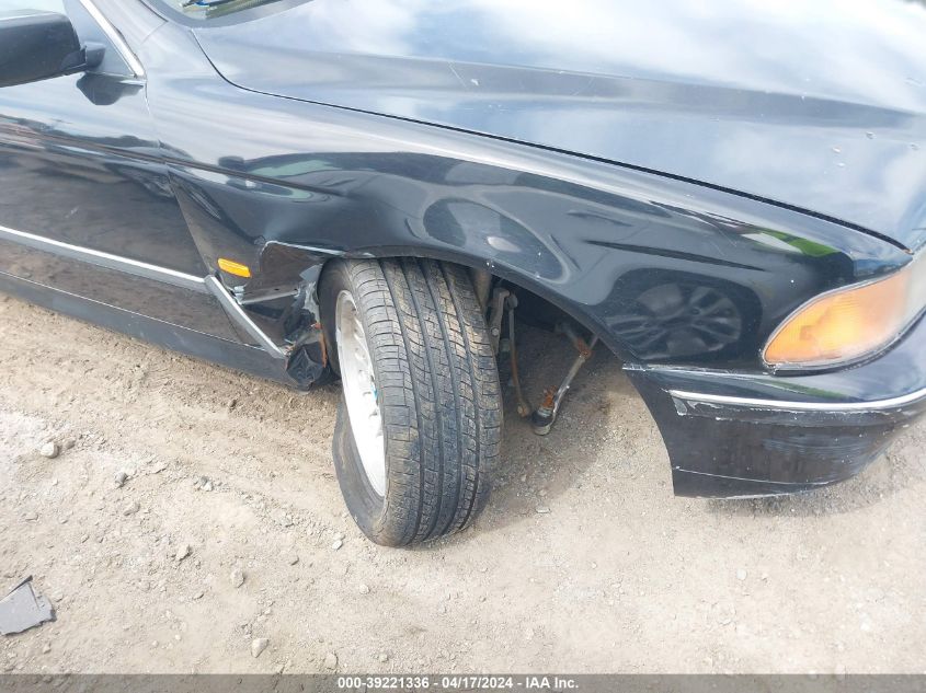 1997 BMW 540Ia VIN: WBADE6323VBW53725 Lot: 39221336