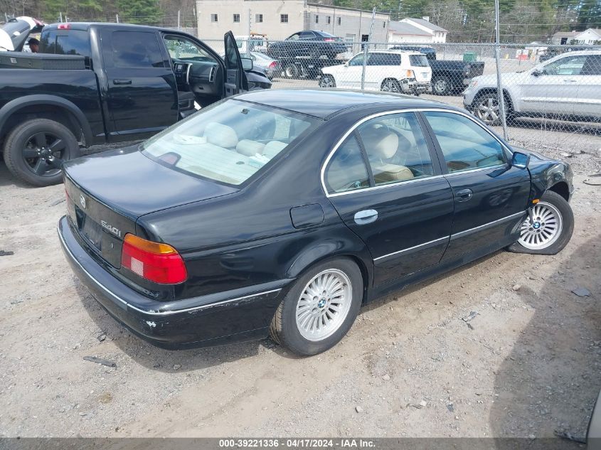 1997 BMW 540Ia VIN: WBADE6323VBW53725 Lot: 39221336