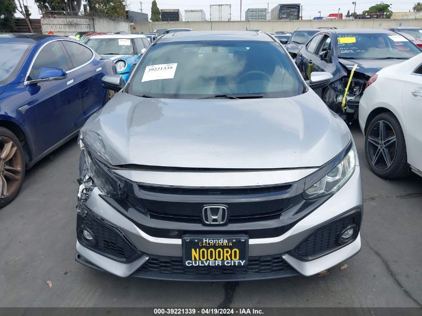 2018 Honda Civic Ex VIN: SHHFK7H53JU423668 Lot: 39221339