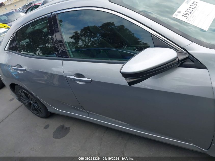 2018 Honda Civic Ex VIN: SHHFK7H53JU423668 Lot: 39221339