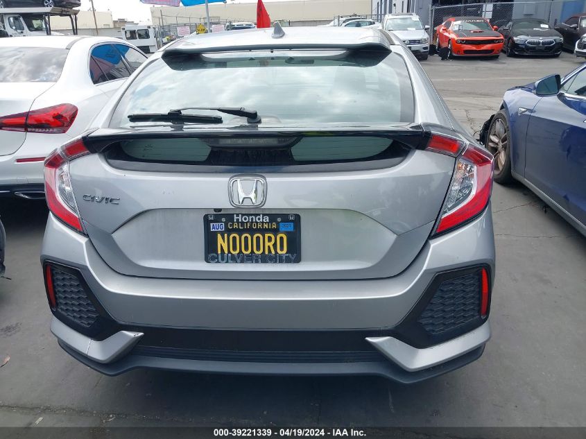 2018 Honda Civic Ex VIN: SHHFK7H53JU423668 Lot: 39221339