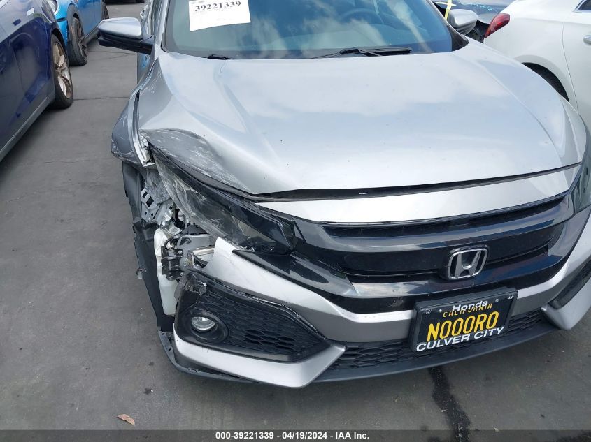 2018 Honda Civic Ex VIN: SHHFK7H53JU423668 Lot: 39221339