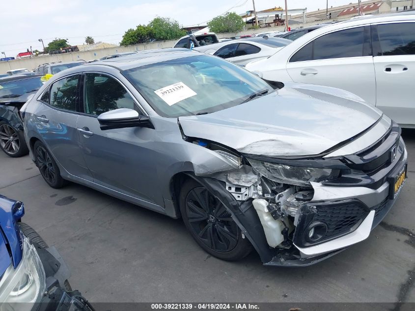 2018 Honda Civic Ex VIN: SHHFK7H53JU423668 Lot: 39221339