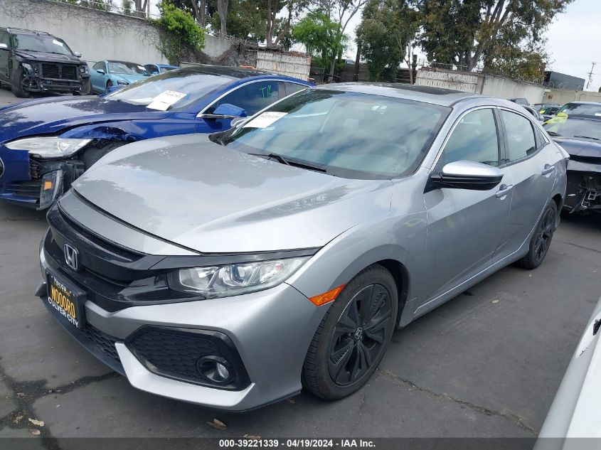2018 Honda Civic Ex VIN: SHHFK7H53JU423668 Lot: 39221339