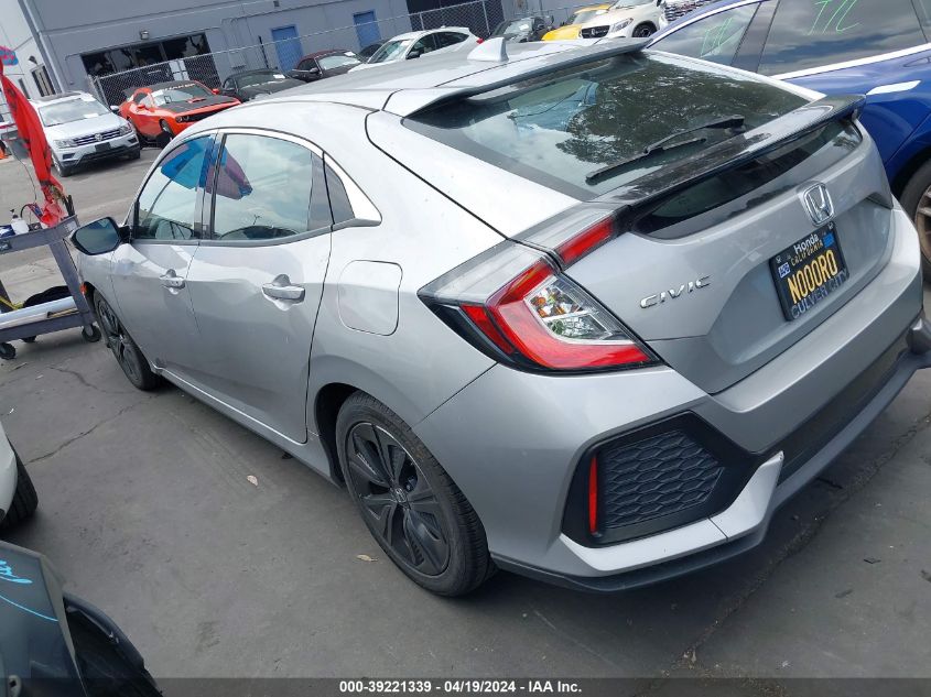 2018 Honda Civic Ex VIN: SHHFK7H53JU423668 Lot: 39221339