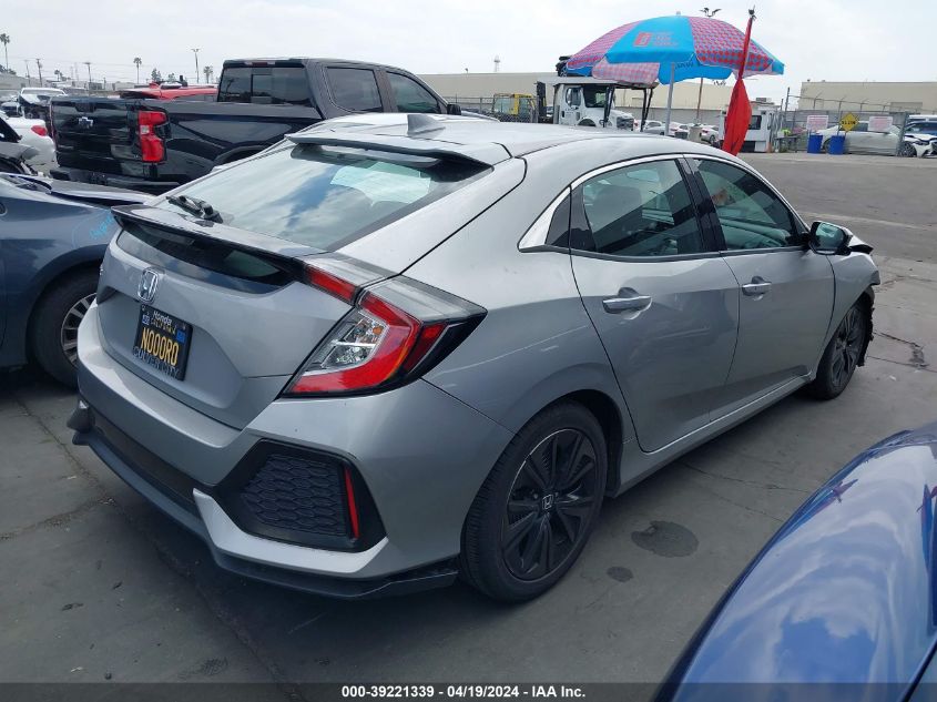 2018 Honda Civic Ex VIN: SHHFK7H53JU423668 Lot: 39221339