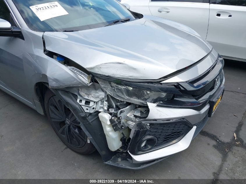 2018 Honda Civic Ex VIN: SHHFK7H53JU423668 Lot: 39221339