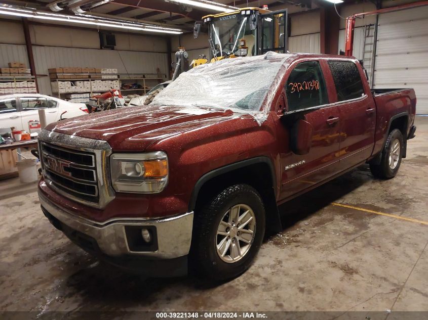 2015 GMC Sierra 1500 Sle VIN: 3GTU2UEC2FG401639 Lot: 39221348