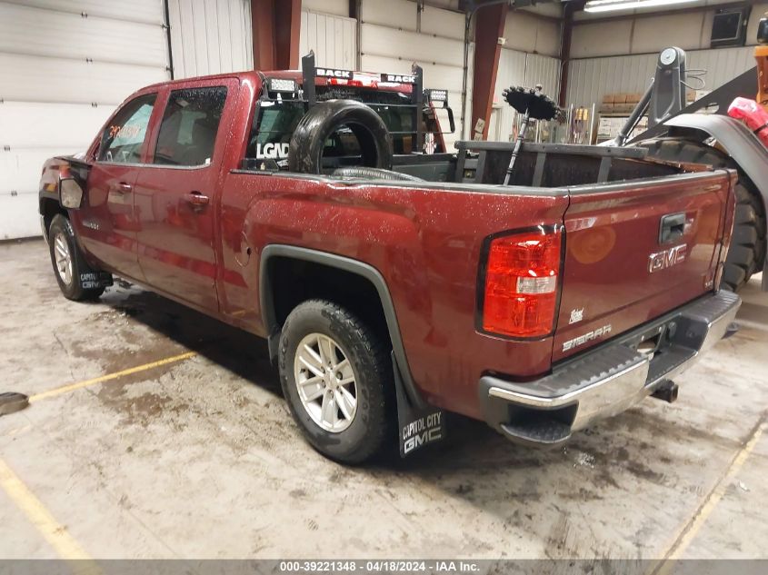 2015 GMC Sierra 1500 Sle VIN: 3GTU2UEC2FG401639 Lot: 39221348