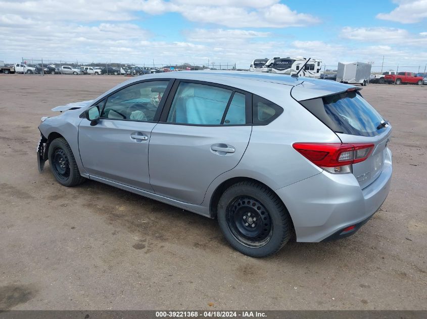 2022 Subaru Impreza Base 5-Door VIN: 4S3GTAB6XN3716424 Lot: 39221368