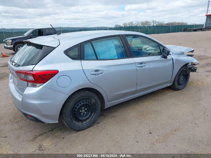 2022 Subaru Impreza Base 5-Door VIN: 4S3GTAB6XN3716424 Lot: 39221368