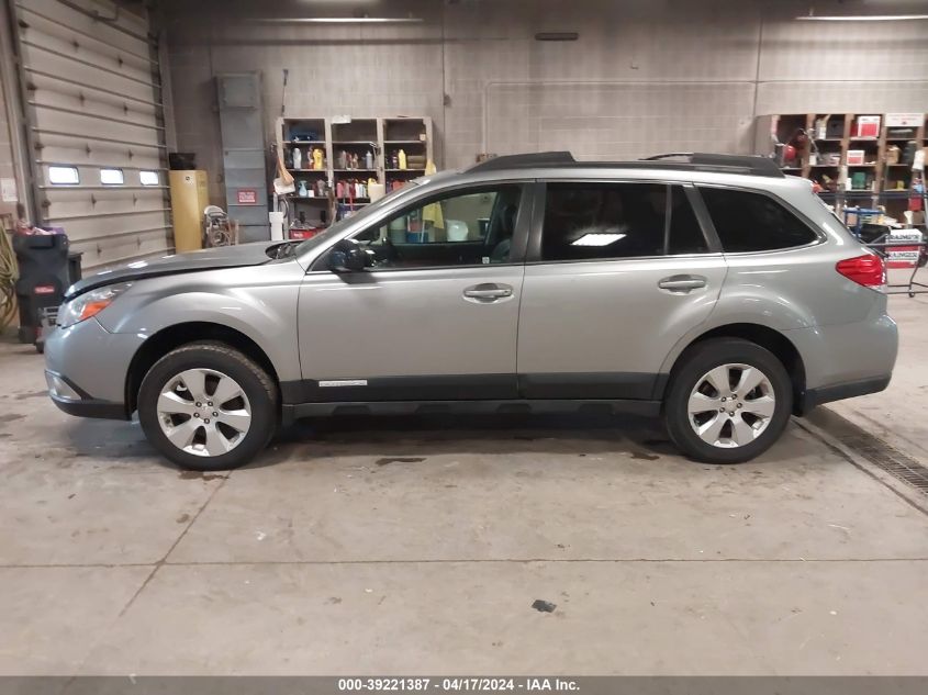 2011 Subaru Outback 2.5I Limited VIN: 4S4BRBKC0B3322748 Lot: 39221387