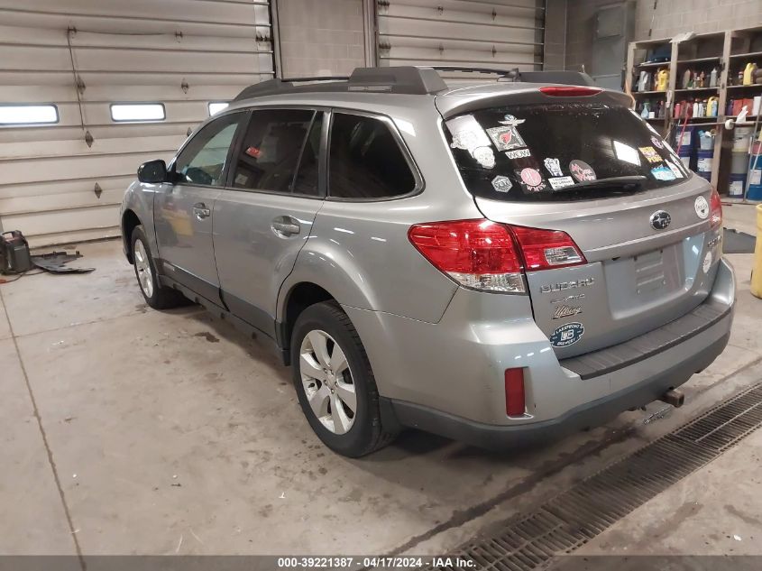 2011 Subaru Outback 2.5I Limited VIN: 4S4BRBKC0B3322748 Lot: 39221387