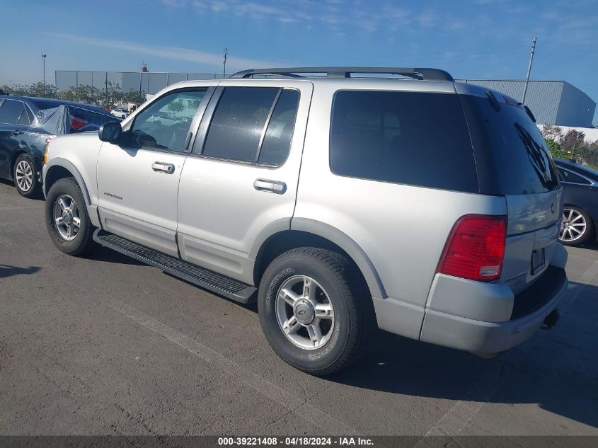 2002 Ford Explorer Xlt VIN: 1FMZU63E22UB00260 Lot: 39221408