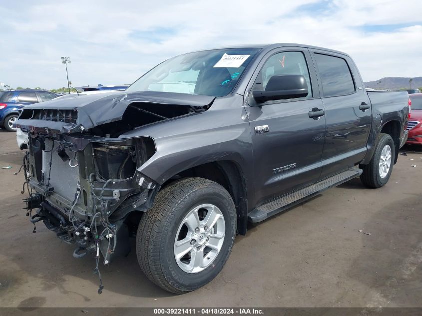 2020 Toyota Tundra Sr5 VIN: 5TFDY5F14LX952048 Lot: 39221411