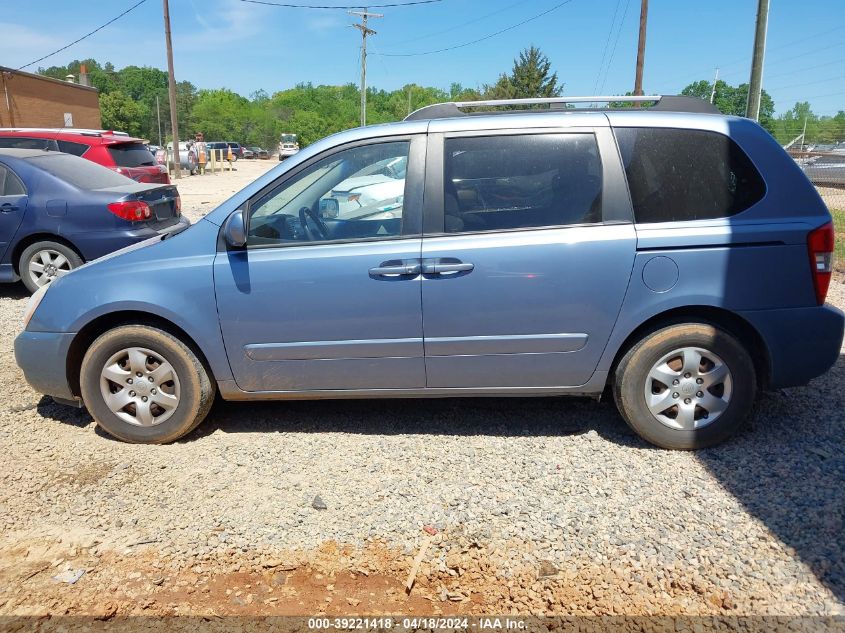 2007 Kia Sedona VIN: KNDMB133676130654 Lot: 39221418