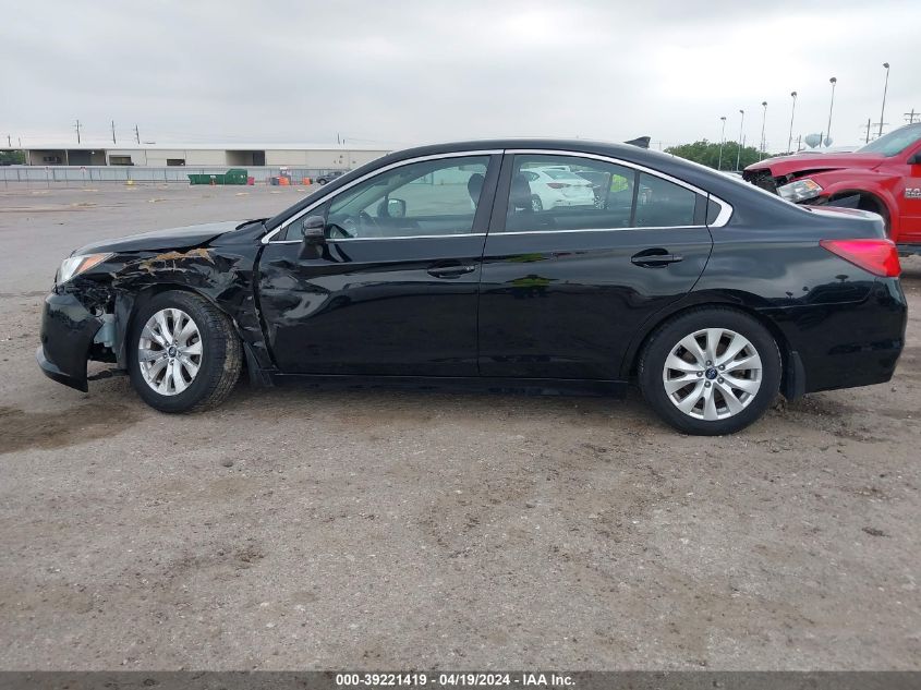 2017 Subaru Legacy 2.5I Premium VIN: 4S3BNAF6XH3006281 Lot: 39221419