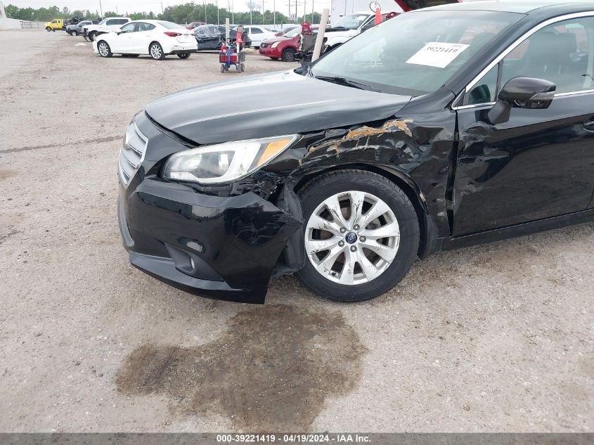 2017 Subaru Legacy 2.5I Premium VIN: 4S3BNAF6XH3006281 Lot: 39221419