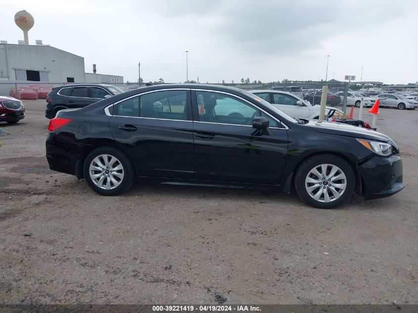 2017 Subaru Legacy 2.5I Premium VIN: 4S3BNAF6XH3006281 Lot: 39221419