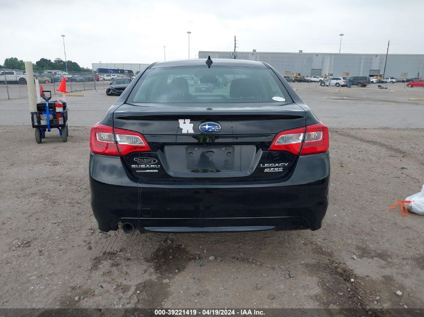 2017 Subaru Legacy 2.5I Premium VIN: 4S3BNAF6XH3006281 Lot: 39221419