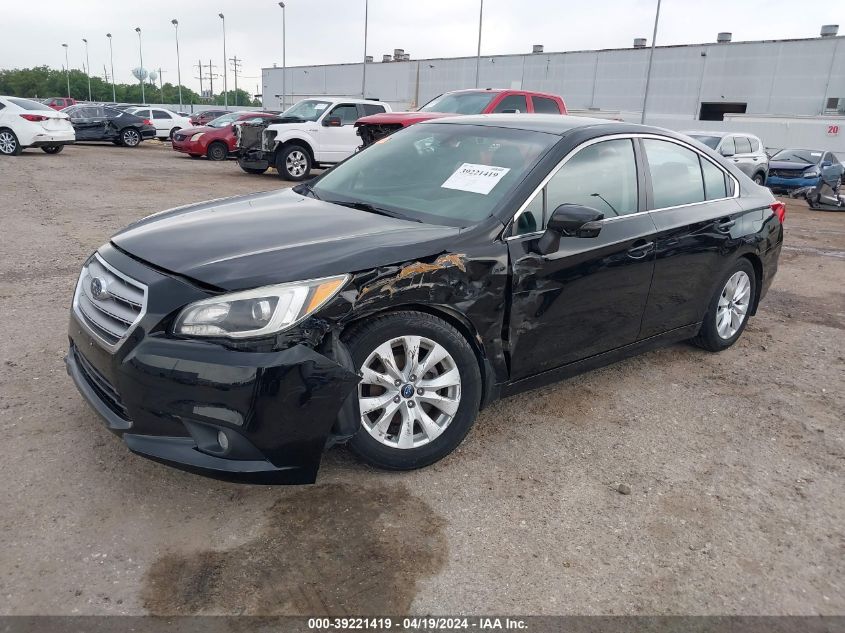2017 Subaru Legacy 2.5I Premium VIN: 4S3BNAF6XH3006281 Lot: 39221419