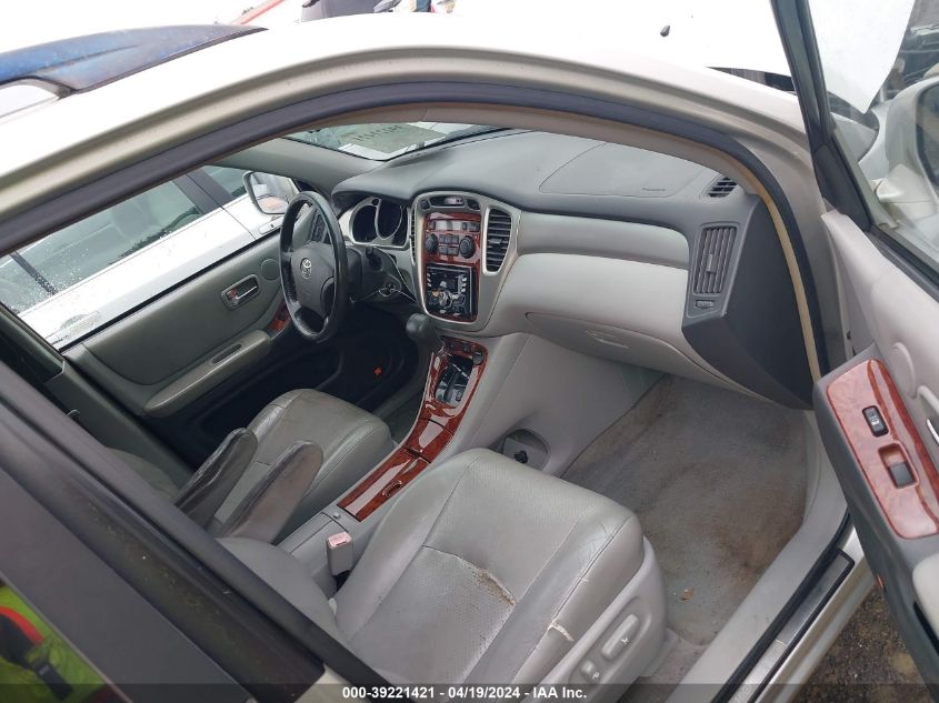 2007 Toyota Highlander Limited V6 VIN: JTEDP21A870140206 Lot: 39221421