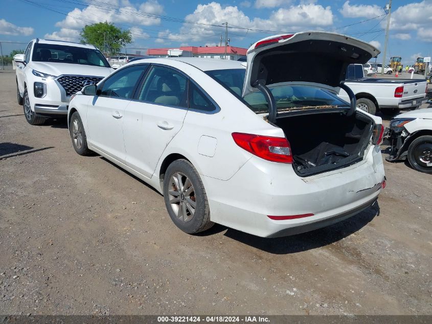 2016 Hyundai Sonata Se VIN: 5NPE24AFZGH361226 Lot: 39221424