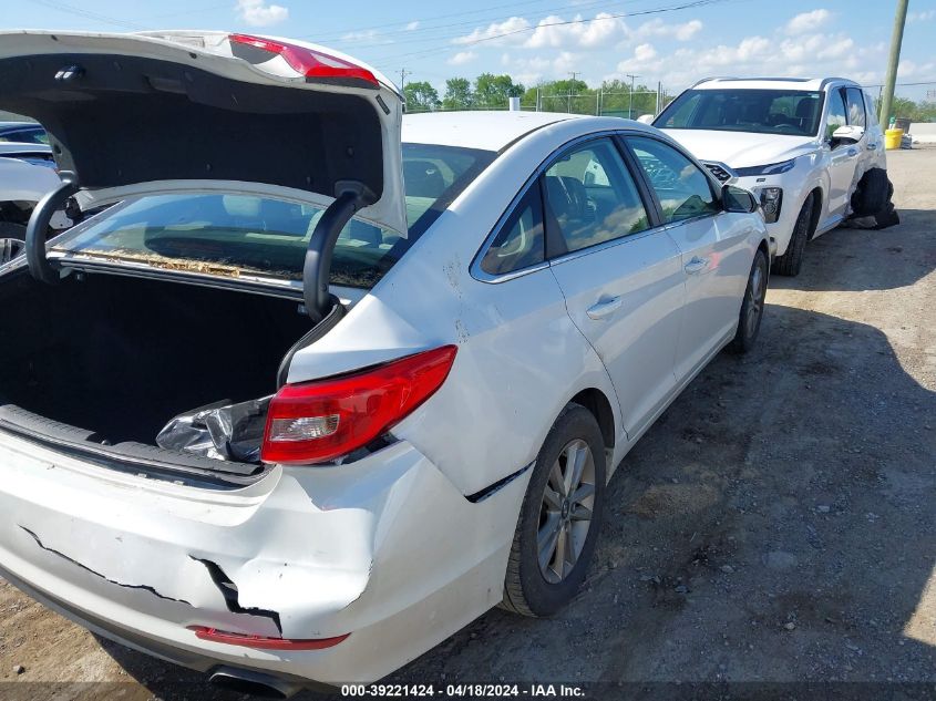 2016 Hyundai Sonata Se VIN: 5NPE24AFZGH361226 Lot: 39221424