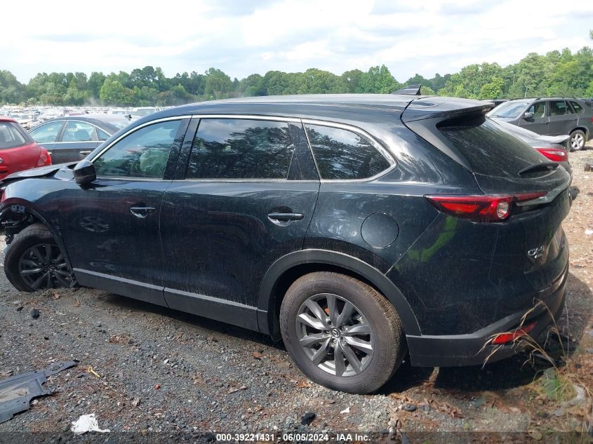 2022 Mazda Cx-9 Touring VIN: JM3TCBCY3N0601287 Lot: 39221431