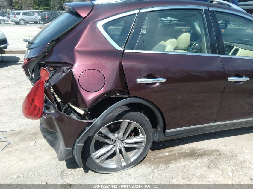 2011 Infiniti Ex35 Journey VIN: JN1AJ0HR4BM851236 Lot: 39221442