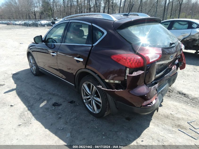 2011 Infiniti Ex35 Journey VIN: JN1AJ0HR4BM851236 Lot: 39221442