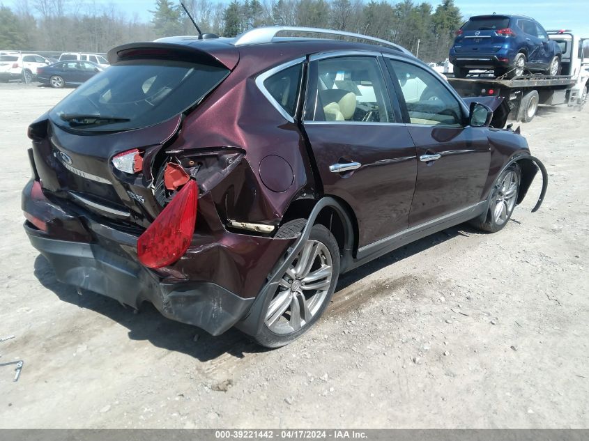 2011 Infiniti Ex35 Journey VIN: JN1AJ0HR4BM851236 Lot: 39221442