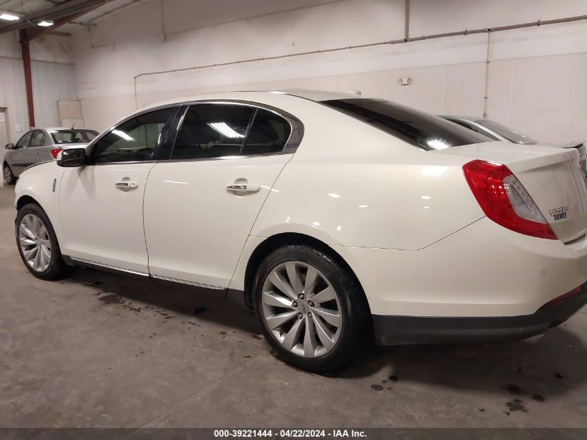 2013 Lincoln Mks VIN: 1LNHL9EK7DG600094 Lot: 39221444