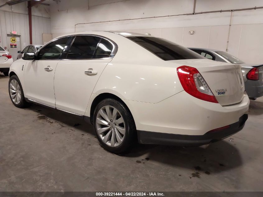 2013 Lincoln Mks VIN: 1LNHL9EK7DG600094 Lot: 39221444