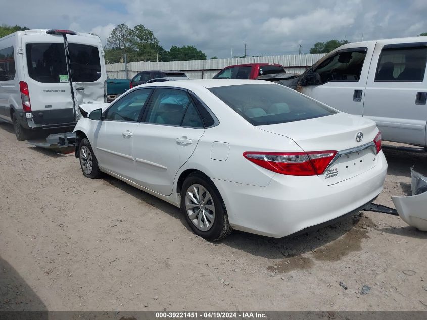 2016 Toyota Camry Le VIN: 4T4BF1FK1GR537244 Lot: 39221451
